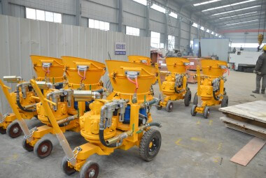 Price for air driven shotcrete machine